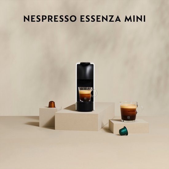 Krups Nespresso Essenza Mini Coffee Pod Machine - XN110B - Grey