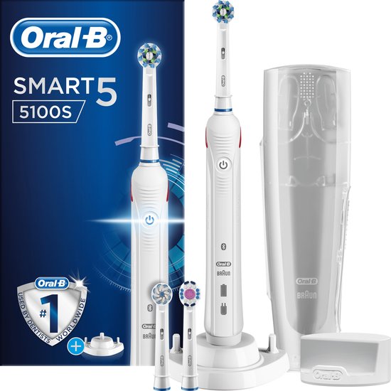 Oral-B Smart 5 5100S elektrische tandenborstel - Wit