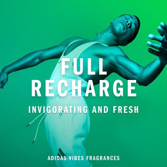 Adidas Vibes Full Recharge eau de parfum - uniseks - 100 ml