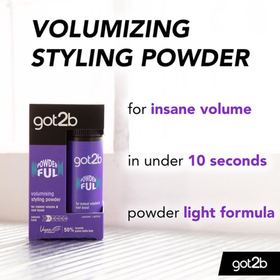 Got2b volumizing styling powder - 10 g