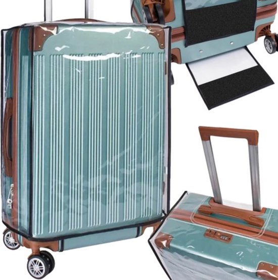 Trizand suitcase cover - transparent durable waterproof