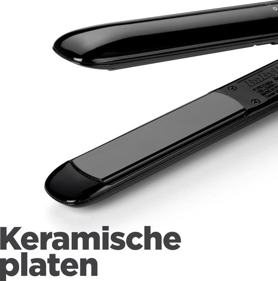 Babyliss Smooth Finish stijltang - ST250E - tot 230°C - titanium-keramisch