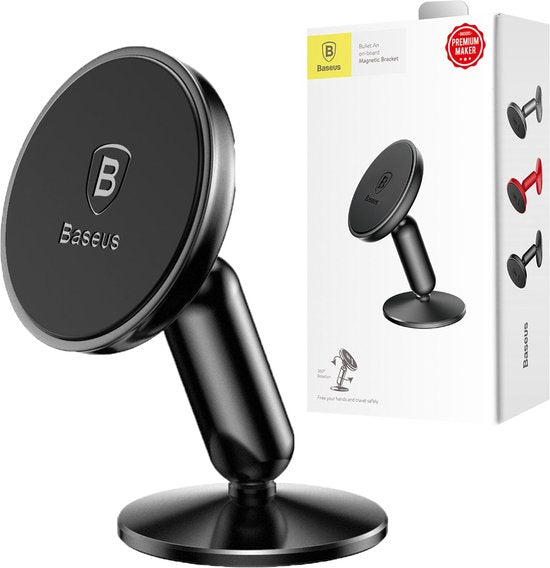 Baseus Zwarte Stand Magnetic Car Mount Holder