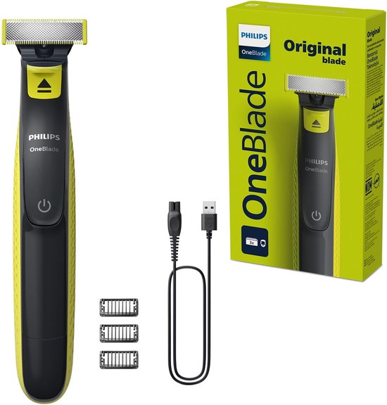 Philips OneBlade Face QP2724/10 - Beard Trimmer Shaver Styler - 3 Trimming Combs