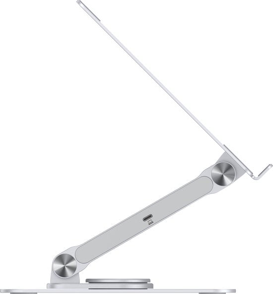 DONN27G laptopstandaard - 7-in-1 dockingstation 360° draaibaar opvouwbaar