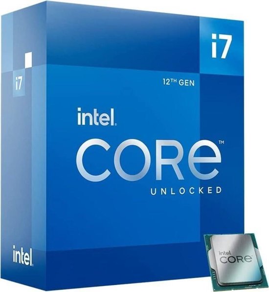 Intel Core i7 processor - 12700K - 12th generation - socket 1700 - 25M cache up to 5.00 GHz