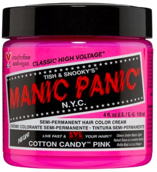 Manic Panic Classic Hair Dye - Cotton Candy Pink