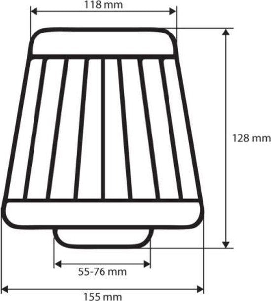 Amio air filter - carbon universal - 76-70-65-60-55 mm