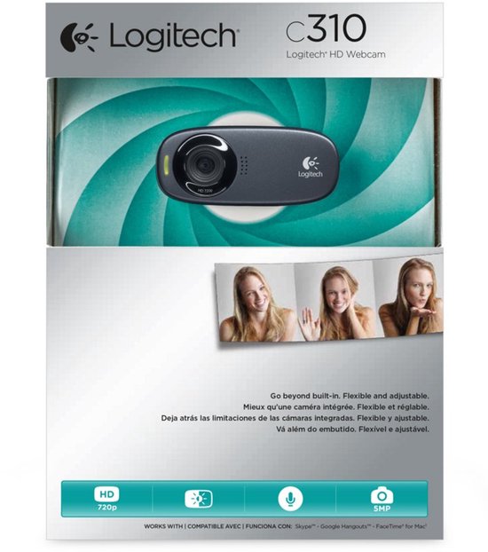 Logitech C310 webcam - HD