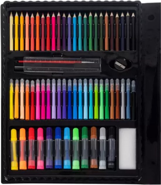 Maaleo schilderset - 208-delig in koffer