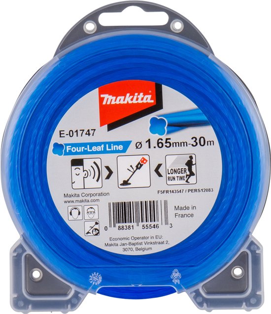 Makita Trimmer Line - 1.65 mm - 30 meters - Blue