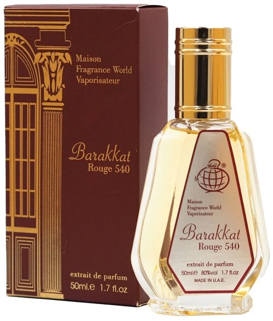 Fragrance World Barakkat Rouge540 extrait de parfum - 50 ml