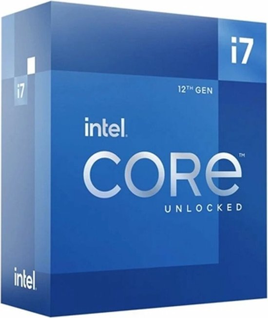 Intel Core i7 processor - 12700K - 12th generation - socket 1700 - 25M cache up to 5.00 GHz