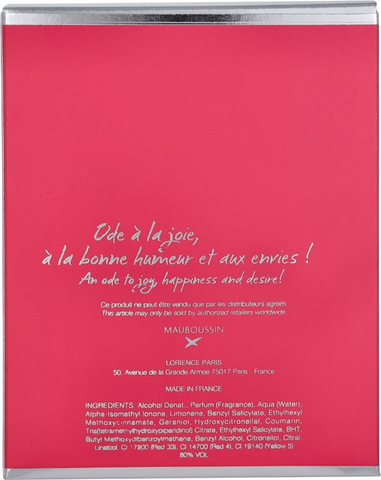 Mauboussin à la Folie eau de parfum - dames - 100 ml