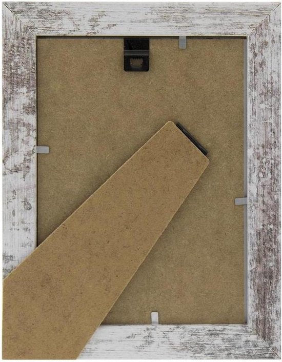 Zep Nelson photo frame - wood 20×30 cm - white/brown