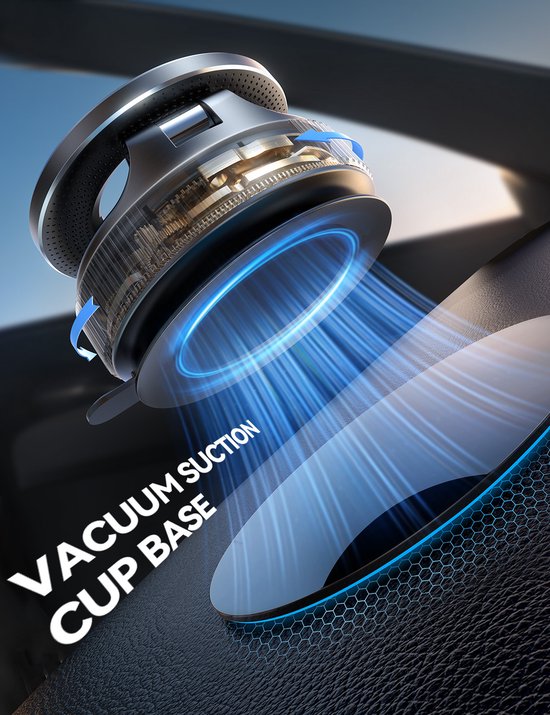 Car phone holder - dashboard window 360° rotatable - iPhone MagSafe