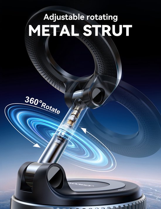 Car phone holder - dashboard window 360° rotatable - iPhone MagSafe