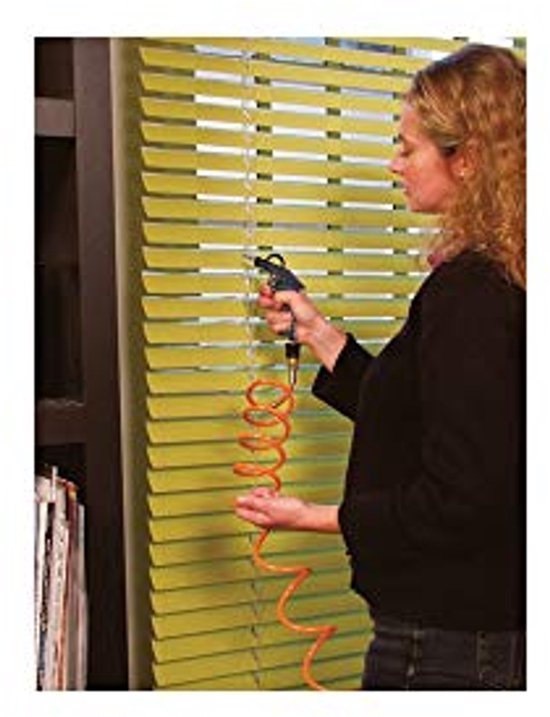 Stanley luchtpistool - perslucht met kort mondstuk - max 8 bar - Zwart