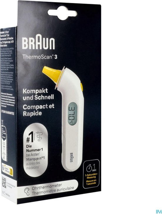 Braun IRT 3030 ear thermometer