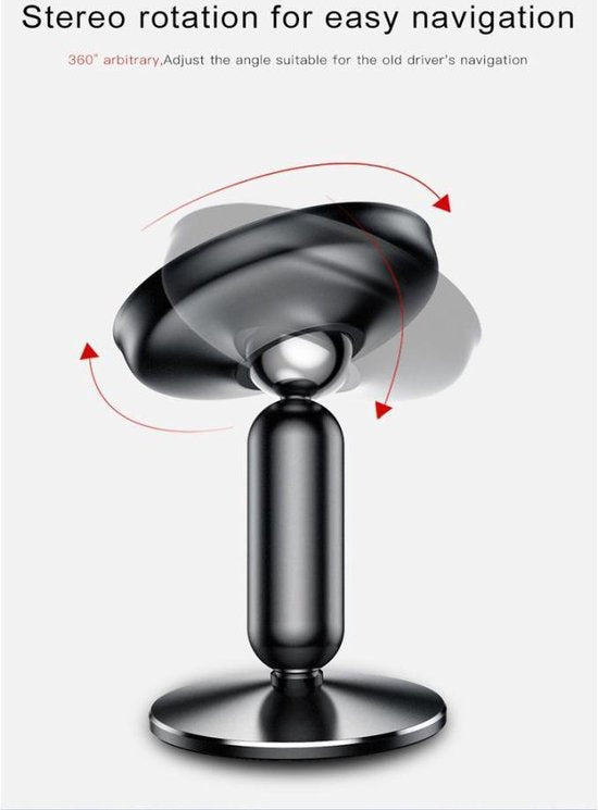 Baseus Zwarte Stand Magnetic Car Mount Holder