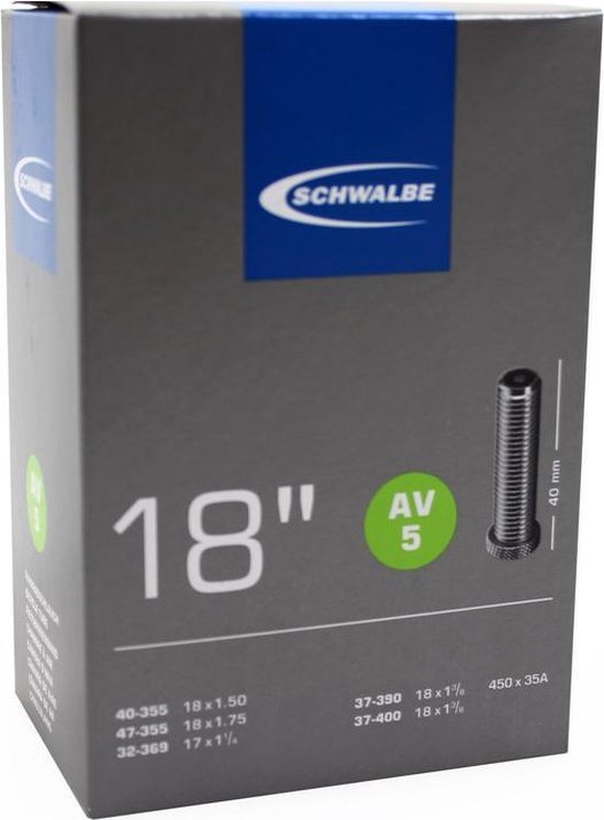 Schwalbe AV5 binnenband - 18/32/47-355/400 - 40 mm ventiel