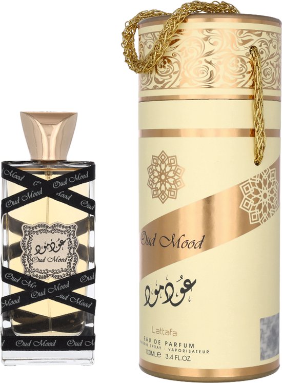 Lattafa Oud Mood eau de parfum - warme oriëntaalse unisex - 100 ml