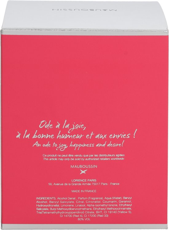 Mauboussin à la Folie eau de parfum - dames - 100 ml