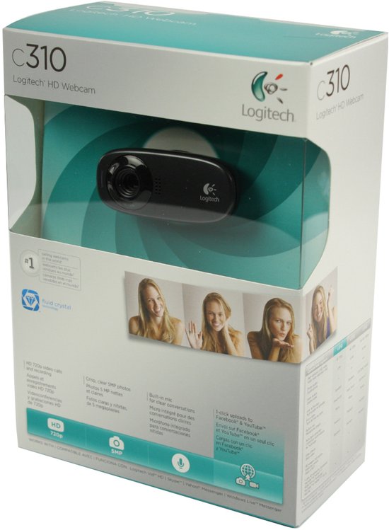 Logitech C310 webcam - HD