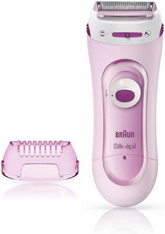 Braun Silk-épil shaver - electric with trimmer system cordless - Pink