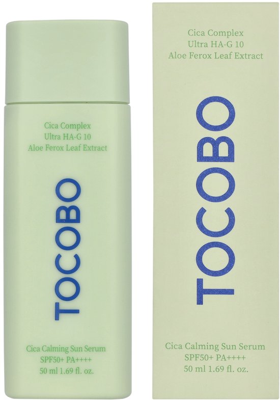 Tocobo Cica Calming zonnebrand serum - SPF50+ PA++++ - 50 ml