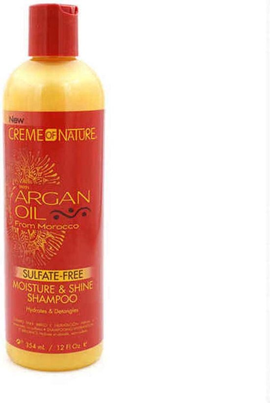 Creme Of Nature shampoo - moisture & shine arganolie - 354 ml