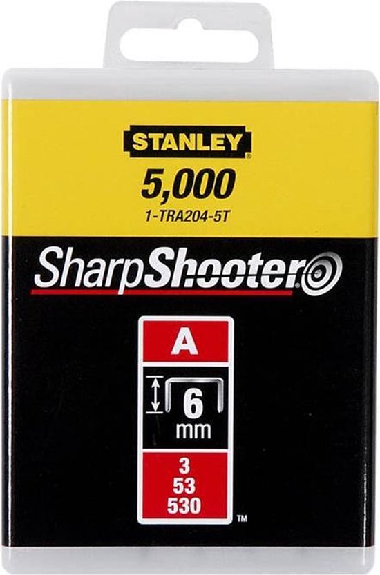 Stanley staples - type A 4 mm - 1000 pieces