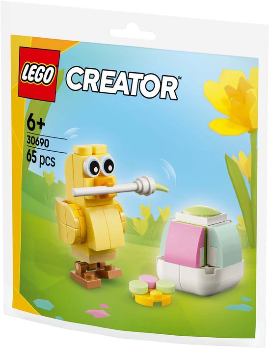 LEGO Creator paasei schilderkit - 30690 - met kuiken - paperbag