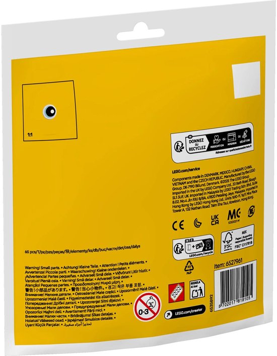 LEGO Creator paasei schilderkit - 30690 - met kuiken - paperbag