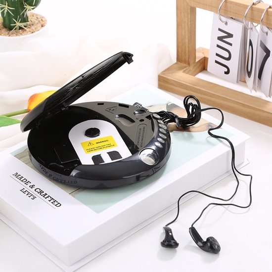 Denver DM24MK2 discman - draagbare cd-speler - CD/CD-R/CD-RW - inclusief oordopjes
