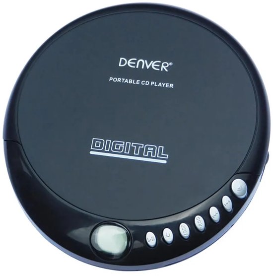 Denver DM24MK2 discman - draagbare cd-speler - CD/CD-R/CD-RW - inclusief oordopjes