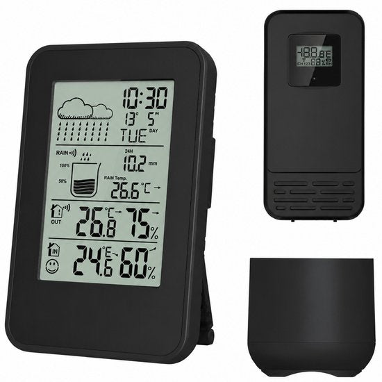 Denver weerstation WSR560 - binnen & buiten - hygrometer - regenmeter - temperatuur