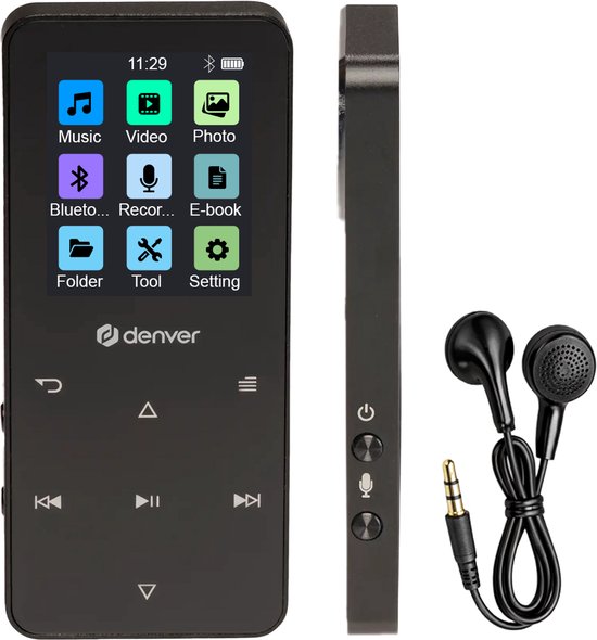 Denver MP-1830B MP4 mediaspeler - Zwart