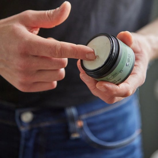 Derma Eco Man haarwax - sterke fixatie - hypoallergeen - parfumvrij - 75 ml