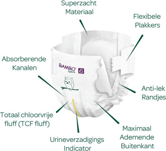 Bambo Nature luiers - maat 6 - 16-30 kg - 20 stuks