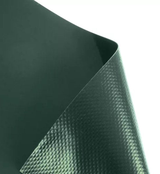 Gardlov vlechtband hekwerk - UV-bestendig - 19×35 cm - Groen