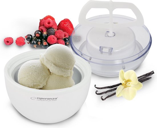 Esperanza ice cream maker - White