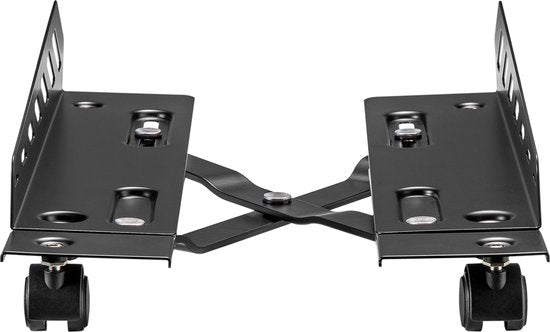 NanoRS RS480 pc-houder - desktop standaard 25 kg - met wielen 160-300 mm - Zwart