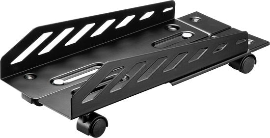 NanoRS RS480 pc-houder - desktop standaard 25 kg - met wielen 160-300 mm - Zwart