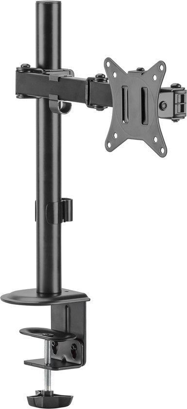 Maclean monitorbeugel - bureausteun 17-32 inch - dubbele arm - VESA 75×75 en 100×100 - max. 9 kg