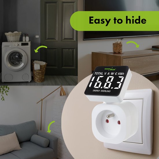 GreenBlue energiemeter - 16A max. 3.680W - 220-240V - GB620 E