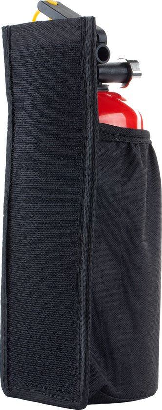 AMiO brandblusser houder - klittenband 1kg muurbevestiging - Zwart
