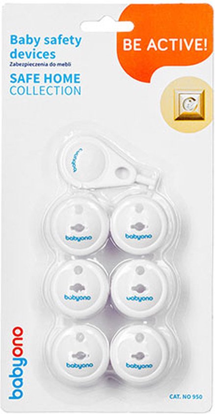 Baby Ono stopcontactafsluiter - set van 6