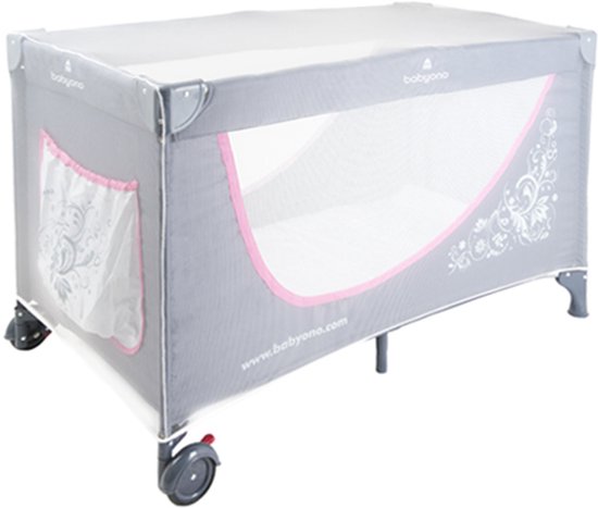 Babyono muggennet - babyklamboe voor ledikant en campingbedje