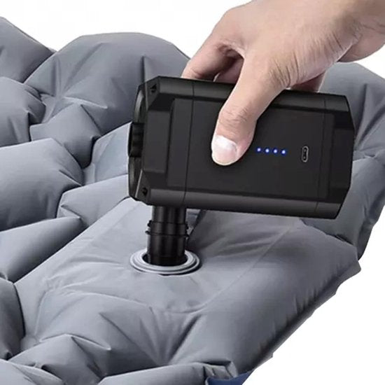 Draadloze luchtpomp - accu 240 L/min 5000 mAh - compact